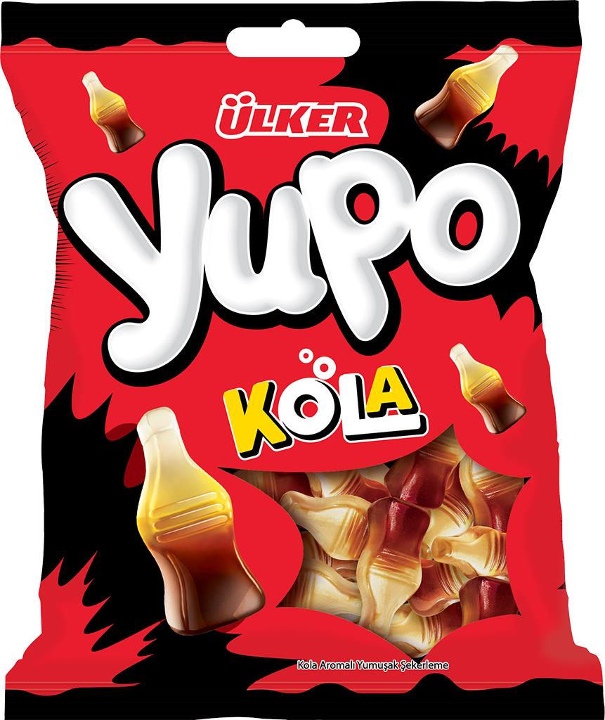 Жевательный мармелад Ulker Yupo с ароматом колы, 80г