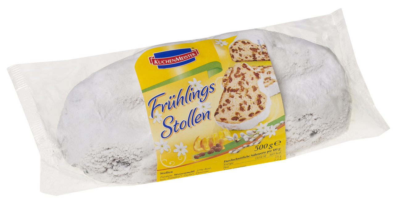 Кекс Kuchenmeister Весенний Штоллен, 500г