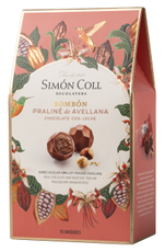 Конфеты шоколадные Simon Coll пралине из молочного шоколада с начинкой из лесного ореха, 144г