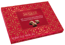 Конфеты шоколадные Jacquot Snails улитки из молочного шоколада с начинками пралине, 300г