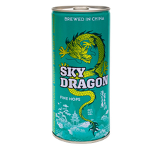 Пиво Sky Dragon Fine Hops светлое нефильтрованное, 1л