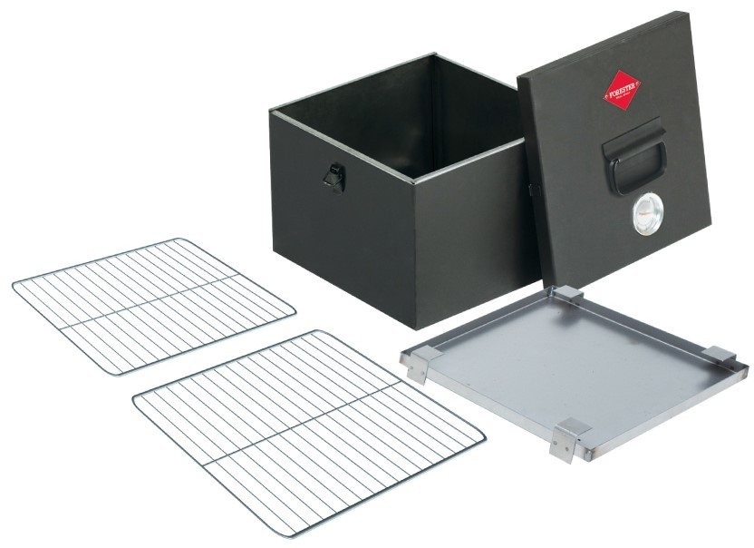 Изображение товара Коптильня Forester с термометром 33х33х23 см стационарное устройство