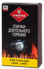 Спички длительного горения Forester, 20шт