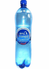 Вода Прозрачная минеральная природная газированная, 1.5л