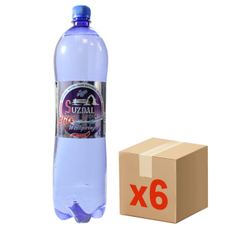 Вода Элита минеральная газированная, 1.5л x 6 шт