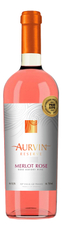 Вино Aurvin Reserve Merlot Rose розовое полусухое, 0.75л