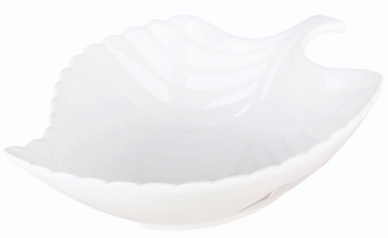 Изображение товара Фарфоровый салатник Коралл Листья 22х17х7 см для сервировки