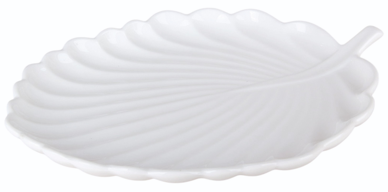 Блюдо Коралл Листья, 30.5 х 24 х 4см