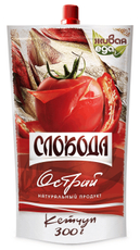 Кетчуп Слобода Острый, 300г