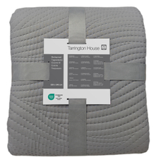 Tarrington House Покрывало ультрастеп серое, 220 х 240см