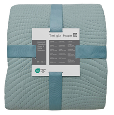 Tarrington House Покрывало ультрастеп голубое, 220 х 240см