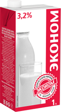Напиток белково-жировой Эконом ультрапастеризованный 3.2%, 1л