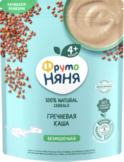 Каша детская безмолочная ФрутоНяня гречневая, 200г