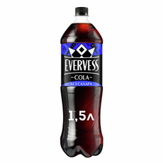 Напиток Evervess Cola без сахара газированный, 1.5л