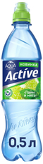 Вода Aqua Minerale Minerale Active лайм и мята негазированная, 500мл