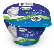 Йогурт Молком греческий 2%, 125г