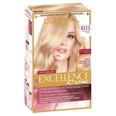 Крем-краска для волос L'Oreal Paris Excellence creme 10.13 Легендарный блонд, 176мл