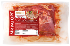 Лопатка свиная Мираторг маринад имбирь и терияки охлажденная, ~1.15кг