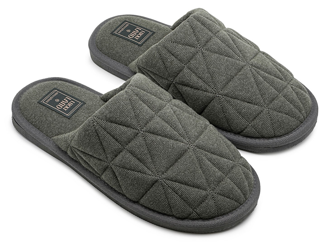 Тапочки мужские Lucky Land Ромб закрытые