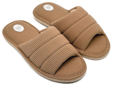 Тапочки женские Lucky Land открытые однотонные