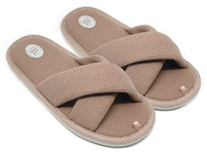 Тапочки женские Lucky Land Перекрест однотонные