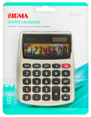 SIGMA Калькулятор DC5408 настольный, 8 разрядов