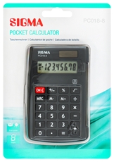 SIGMA Калькулятор PC018-8 карманный