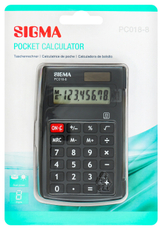 SIGMA Калькулятор PC018-8 карманный