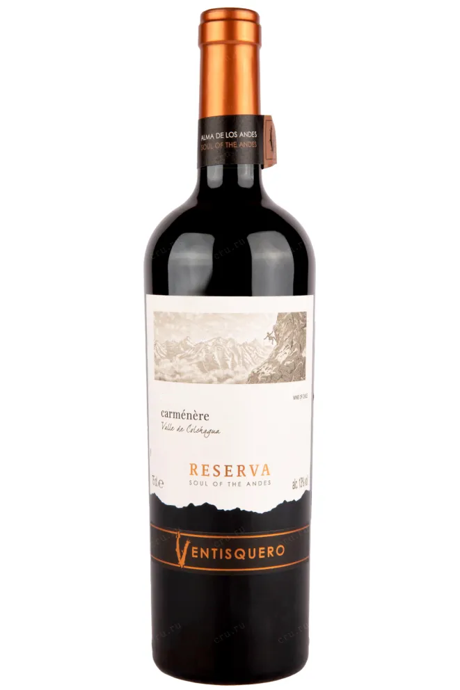 Вино Ventisquero Reserva Carmenere Valle de Colchagua красное сухое, 0.75л