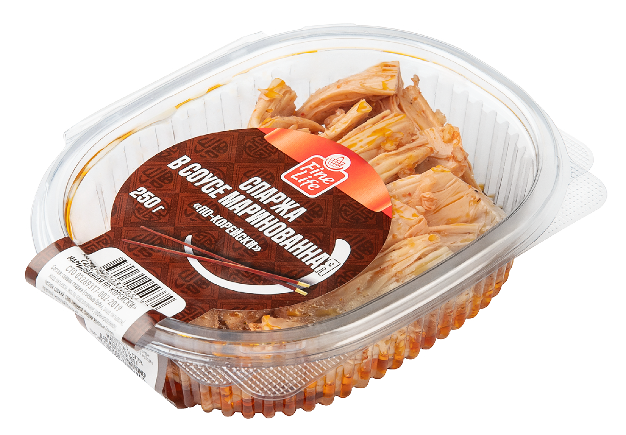 Fine Life Спаржа в соусе маринованная по-корейски, 250г