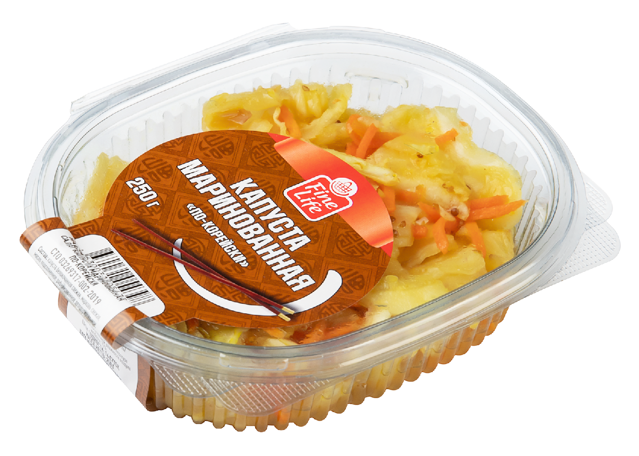 Fine Life Капуста маринованная по-корейски, 250г