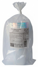 Стакан Vzlp глянцевый перламутр квадратное дно 10шт, 375мл