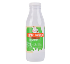 Кефир Нежинская МФ 2.5%, 900г
