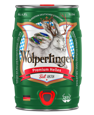 Напиток пивной Wolpertinger Premium Helles, 5л