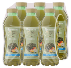 Холодный чай Фрутмотив зеленый персик и жасмин, 500мл x 6 шт