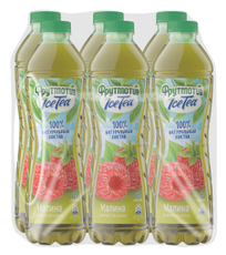 Холодный чай Фрутмотив зеленый малина, 1л x 6 шт