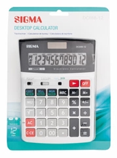 SIGMA Калькулятор DC058 настольный, 12 разрядов
