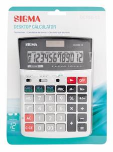 Калькулятор SIGMA DC058 настольный, 12 разрядов