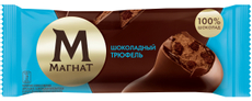 Мороженое сливочное Магнат эскимо шоколадный трюфель, 67г