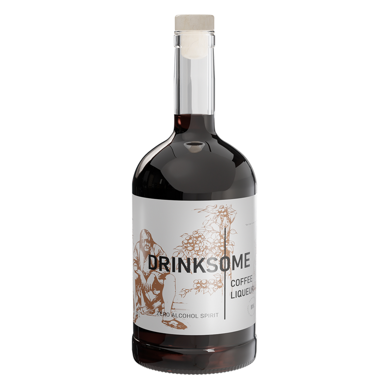 Изображение товара Безалкогольный кофейный ликер Drinksome Coffee Liqueur 0.7л