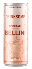 Напиток безалкогольный Drinksome Cocktail Bellini Коктейль Беллини газированный, 330мл