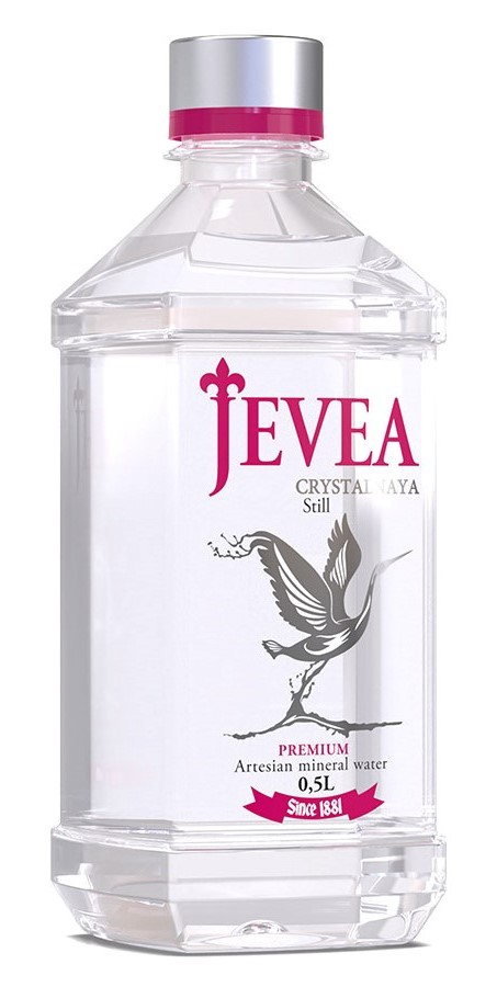 Вода Jevea Crystalnaya минеральная негазированная, 500мл