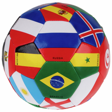 Мяч футбольный 1Toy Флаги размер 5