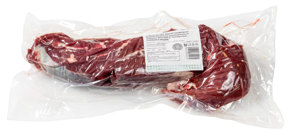 Вырезка говяжья Только мясо охлажденная, ~1.5кг