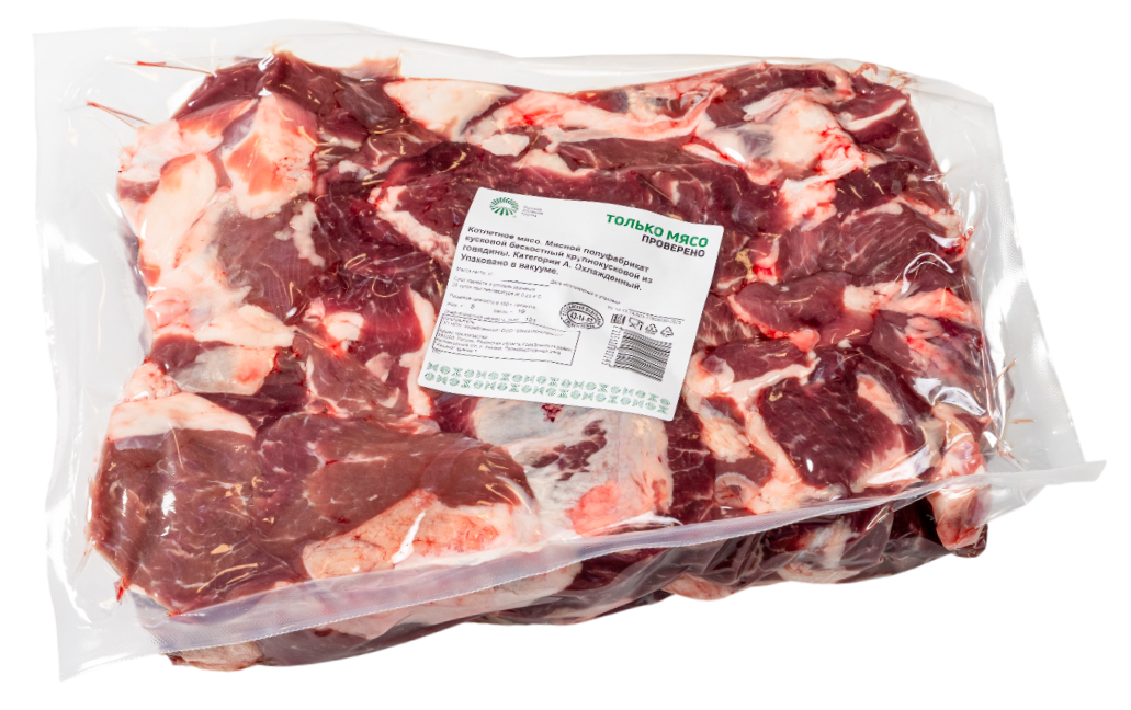 Мясо котлетное из говядины Только мясо охлажденное, ~6кг