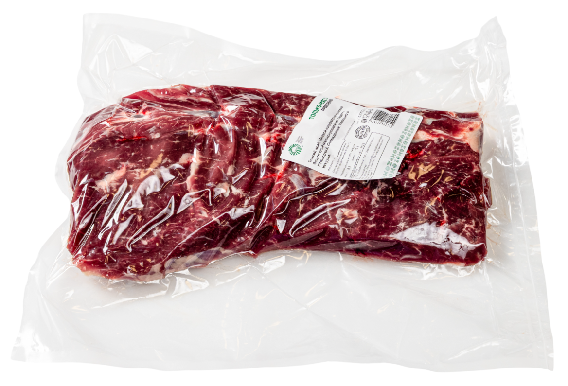 Край тонкий из говядины Только мясо охлажденный, ~2.5кг