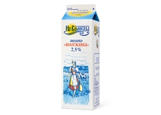 Молоко Волжанка пастеризованное 2.5%, 1л