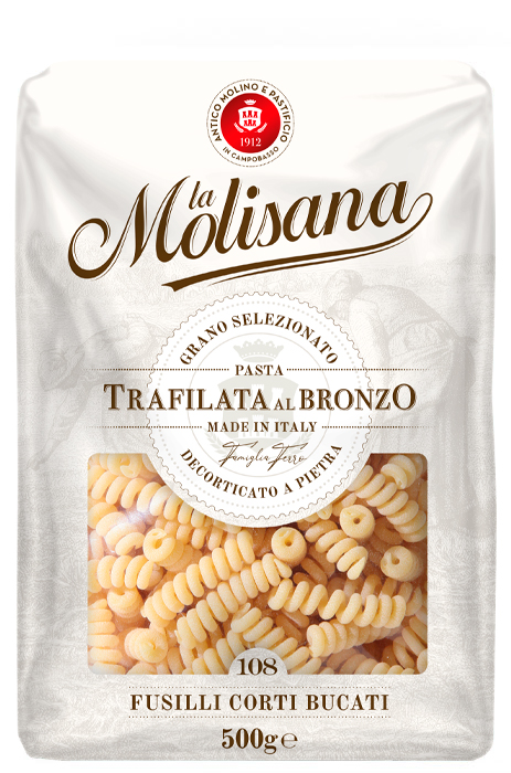 Изображение товара Макароны спирали La Molisana Fusilli Corti Bucati №108, 500г