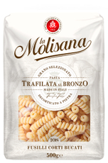 Макароны спирали La Molisana Fusilli Corti Bucati №108, 500г