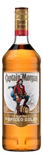 Напиток спиртной Captain Morgan Spiced Gold, 1л